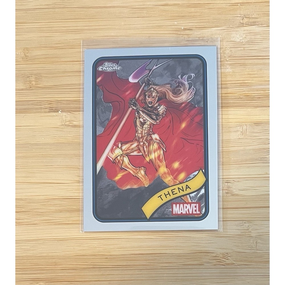 2025 Topps Chrome Marvel Thena #171 Base Cardβ - Super Hero Eternals